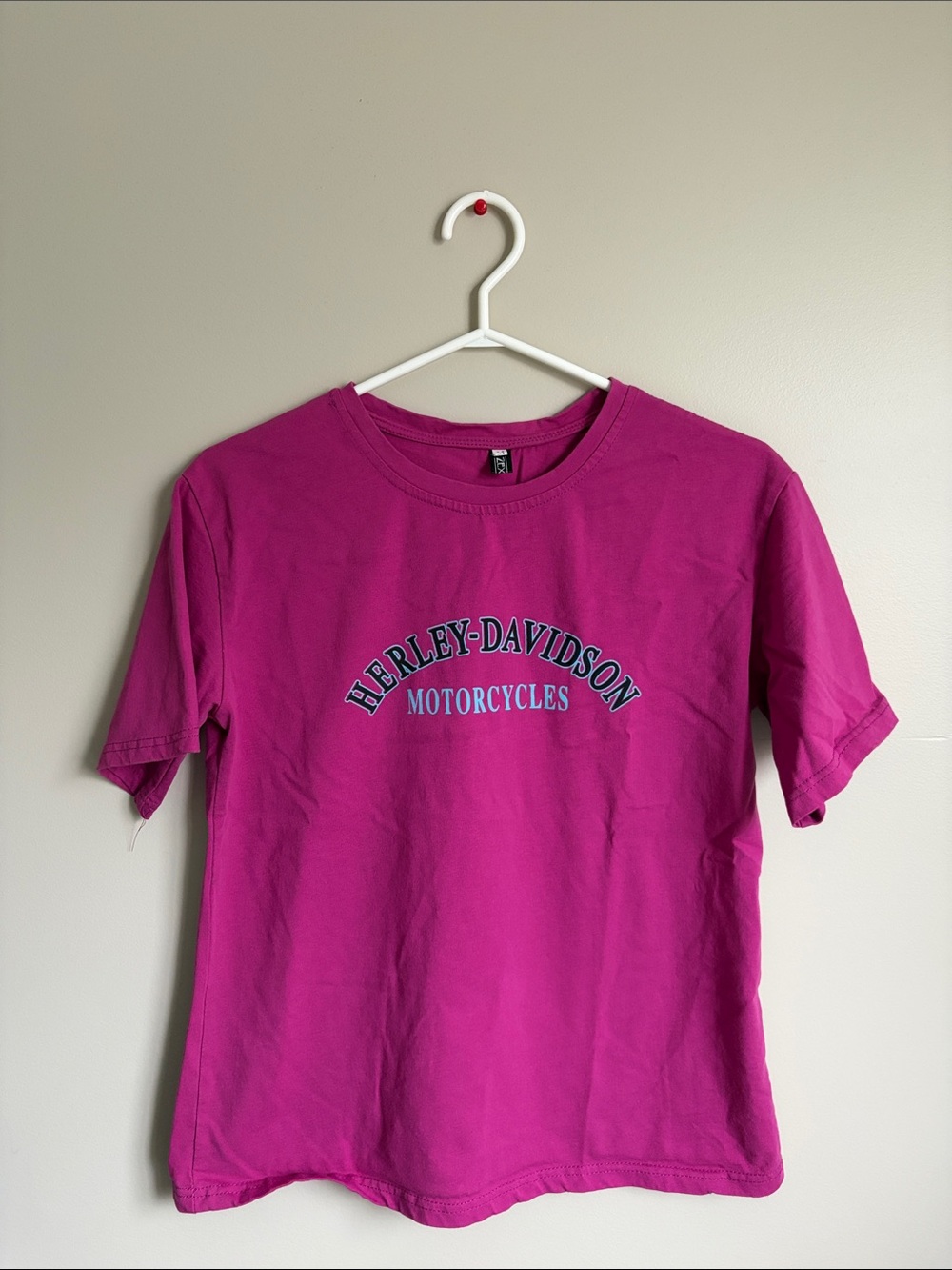 Harley-Davidson Magenta Logo Tee